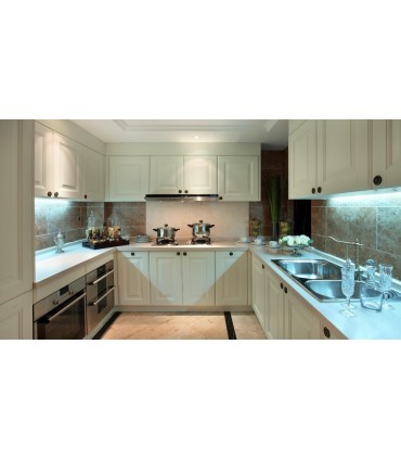 ЪГЛОВ АЛУМИНИЕВ ПРОФИЛ С LED ЛЕНТА 220V