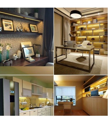 U-образен алуминиев профил с лед осветление