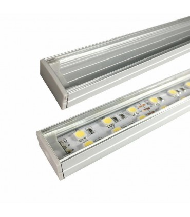 U-образен алуминиев профил с лед осветление