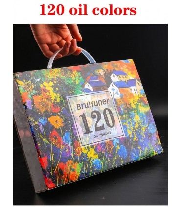 Луксозен комплект цветни маслени моливи от 72 бр. 120 бр. и 160 бр.