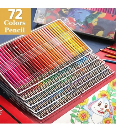 Луксозен комплект цветни маслени моливи от 72 бр. 120 бр. и 160 бр.