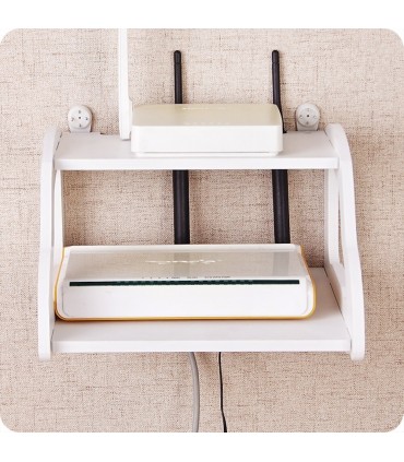 Стенна етажерка и поставка за рутер