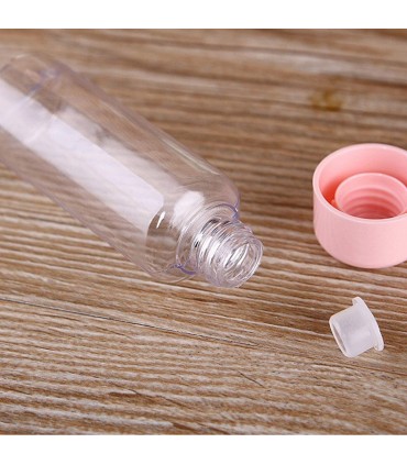 КОМПЛЕКТ 6 БРОЯ КОЗМЕТИЧНИ ШИШЕНЦА ЗА ПЪТУВАНЕ В НЕСЕСЕР