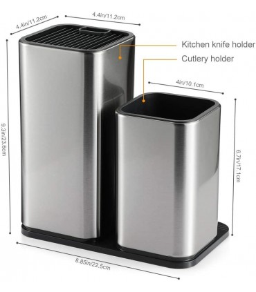 Комбинирана поставка за ножове и кухненски прибори