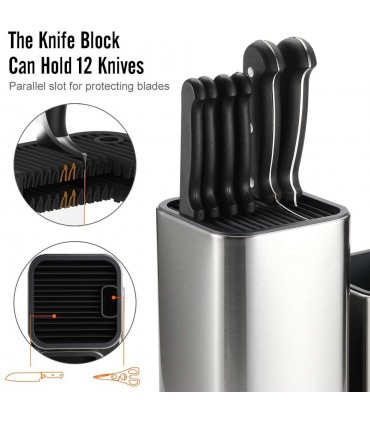 Комбинирана поставка за ножове и кухненски прибори