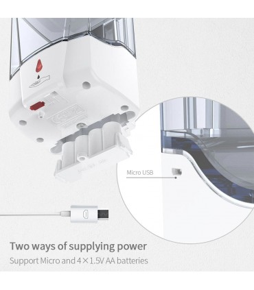 Сензорен диспенсър за течен сапун за стена