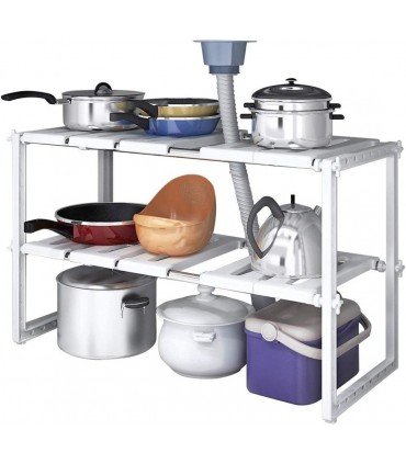 Регулиращ се органайзер за шкафа под мивката