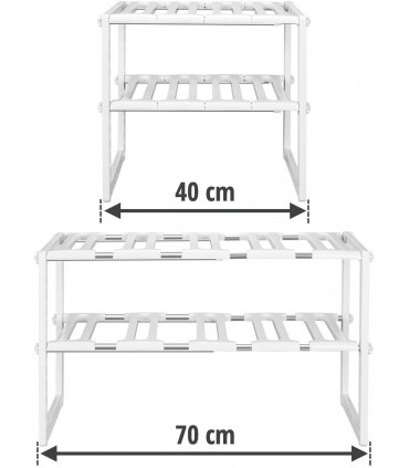 Регулиращ се органайзер за шкафа под мивката