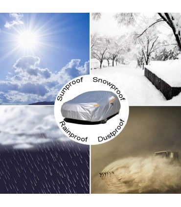 Универсално покривало за цялата кола, против сняг и слънце