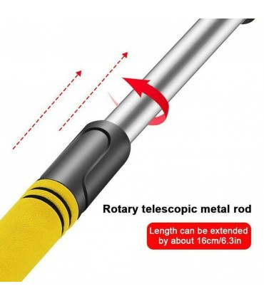 Телескопична Стъргалка за лед с четка за сняг