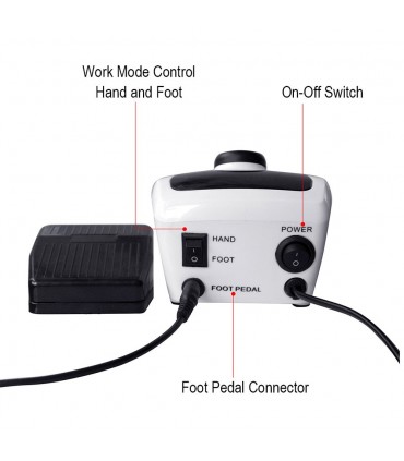 Професионална електрическа пила за маникюр и педикюр 35000 оборота