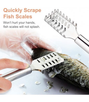 Прибор за Почистване люспите на рибата