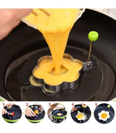 Формичка за пържени яйца, метални