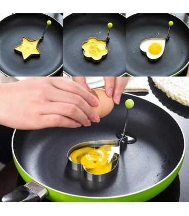 Формичка за пържени яйца, метални