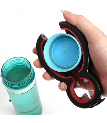 Мултифункционална отварачка 6 в 1 от TPR каучук