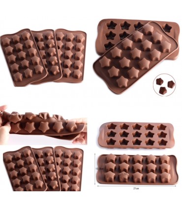 Силиконови молдове за бонбони с различни форми