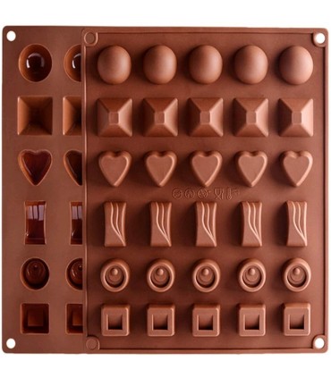 Силиконови молдове за бонбони с различни форми