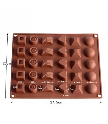 Силиконови молдове за бонбони с различни форми