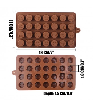 Силиконови молдове за бонбони с различни форми