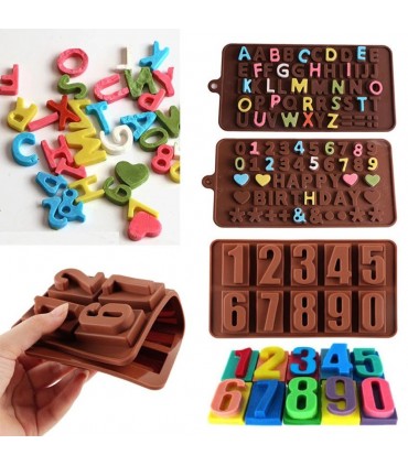 Силиконови молдове за бонбони с различни форми