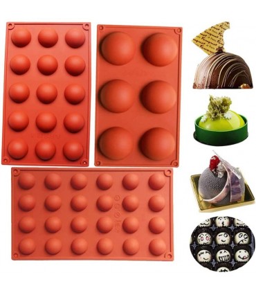 Силиконови молдове за бонбони с различни форми