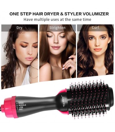 Електрическа четка за сушене и изправяне на коса One Step