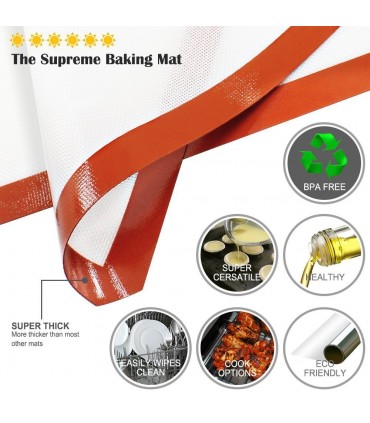 Силиконово килимче за печене и замразяване от фибростъкло