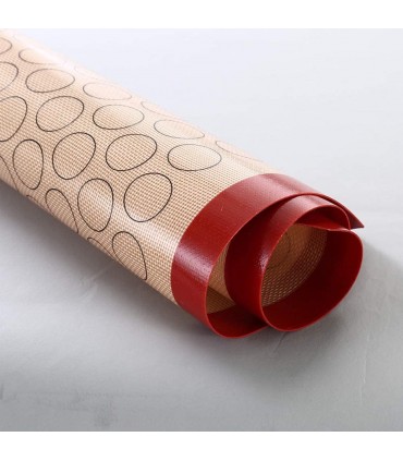 Силиконово килимче от фибростъкло за френски макарони