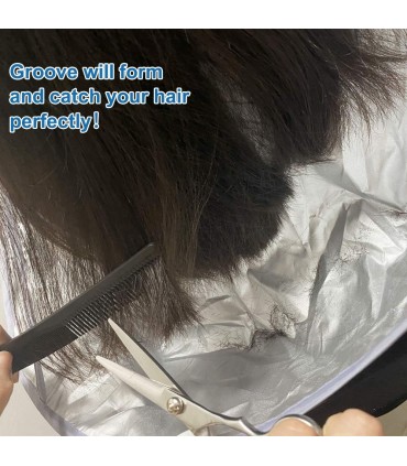 Кръгла фризьорска пелерина за подстригване