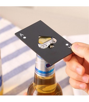 Метална отварачка Асо пика, в джобен размер