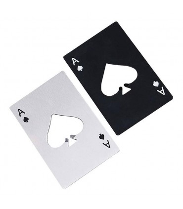 Метална отварачка Асо пика, в джобен размер