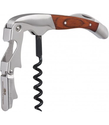 Сгъваем тирбушон с дървена дръжка