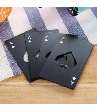 Метална отварачка Асо пика, в джобен размер