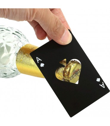 Метална отварачка Асо пика, в джобен размер