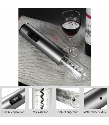 Комплект за вино с автоматичен тирбушон 4 в 1