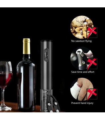 Електрически тирбушон за отваряне на вино