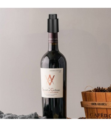 Тапа за Вино 2 в 1 За извеждане на въздуха от отворена бутилката