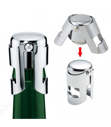 Тапа за вино от неръждаема стомана