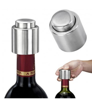 Метална тапа за вино с вакуум