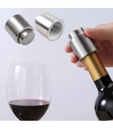 Метална тапа за вино с вакуум