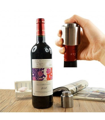 Метална тапа за вино с вакуум