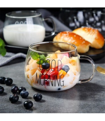 Good Morning Стъклена чаша 400 мл.