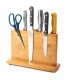 Дървена магнитна поставка за ножове