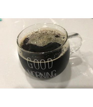 Good Morning Стъклена чаша 400 мл.