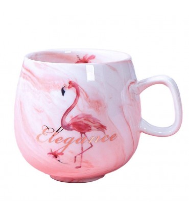 Чаша за кафе или чай "Фламинго"
