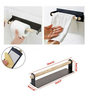 Самозалепващ органайзер за домакинска хартия за шкаф или стена