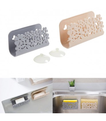 Пластмасова вакуумна поставка за домакинска гъба с нежен дизайн