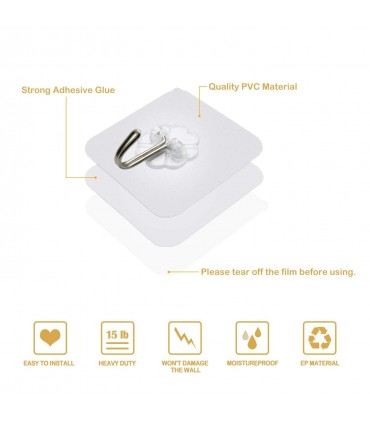 Самозалепваща закачалка, универсална кукичка