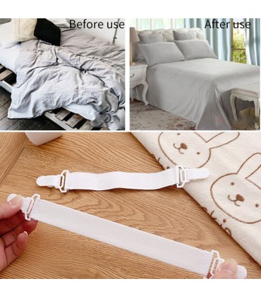 Комплект 4 броя щипки за чаршафи