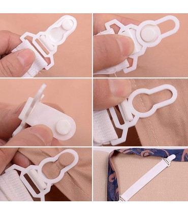 Комплект 4 броя щипки за чаршафи